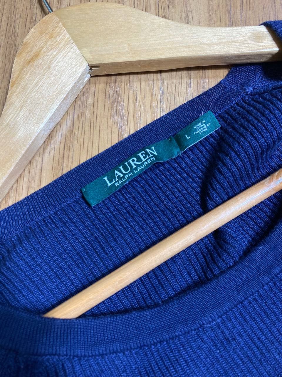 Polo Ralph Lauren Vintage Polo Ralph Lauren Sweater Blue Y2K Streetwear Size US L / EU 52-54 / 3 - 2 Thumbnail