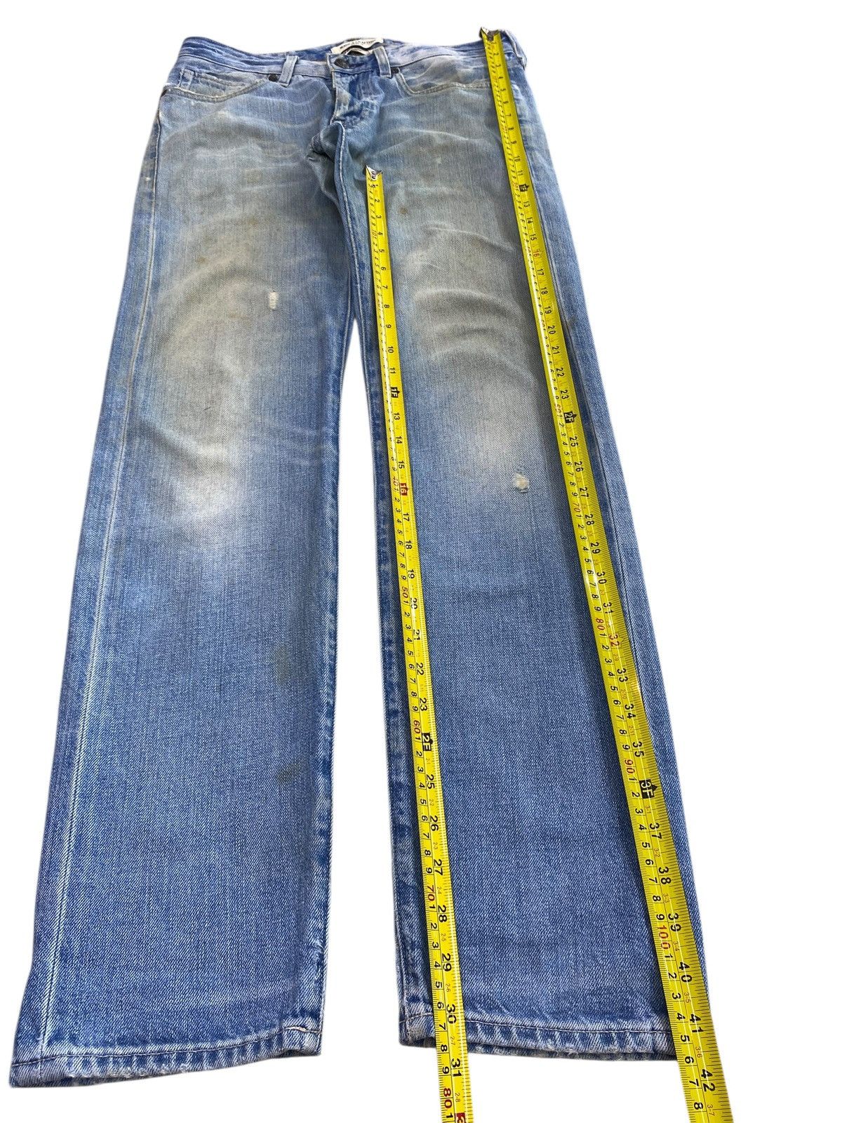 Levi's Made & Crafted Levi’s Made & Crafted Faded Blue Wash Style Soft Denim Size US 31 - 7 Thumbnail