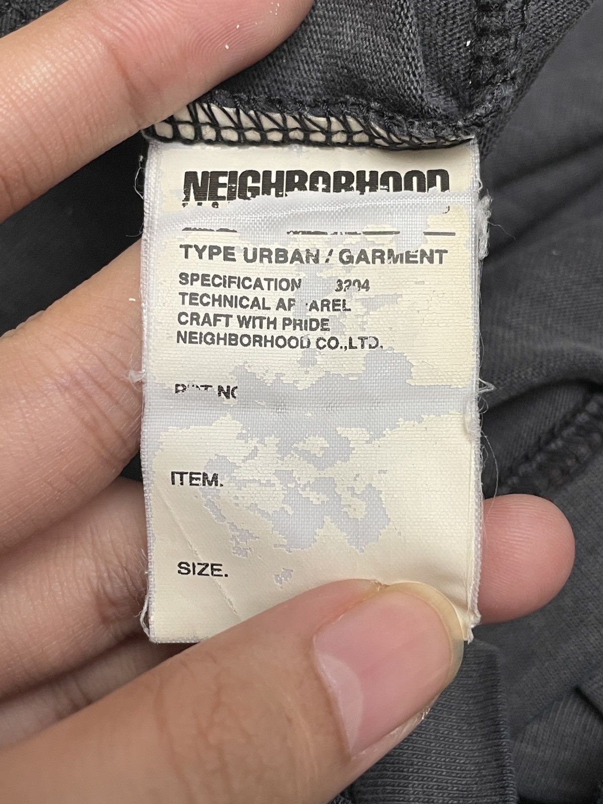 BASE CONTROL × Fragment Design × Neighborhood Very Rare Vintage Neighborhood Fragment Design T-shirt 2000s Size US L / EU 52-54 / 3 - 11 Thumbnail