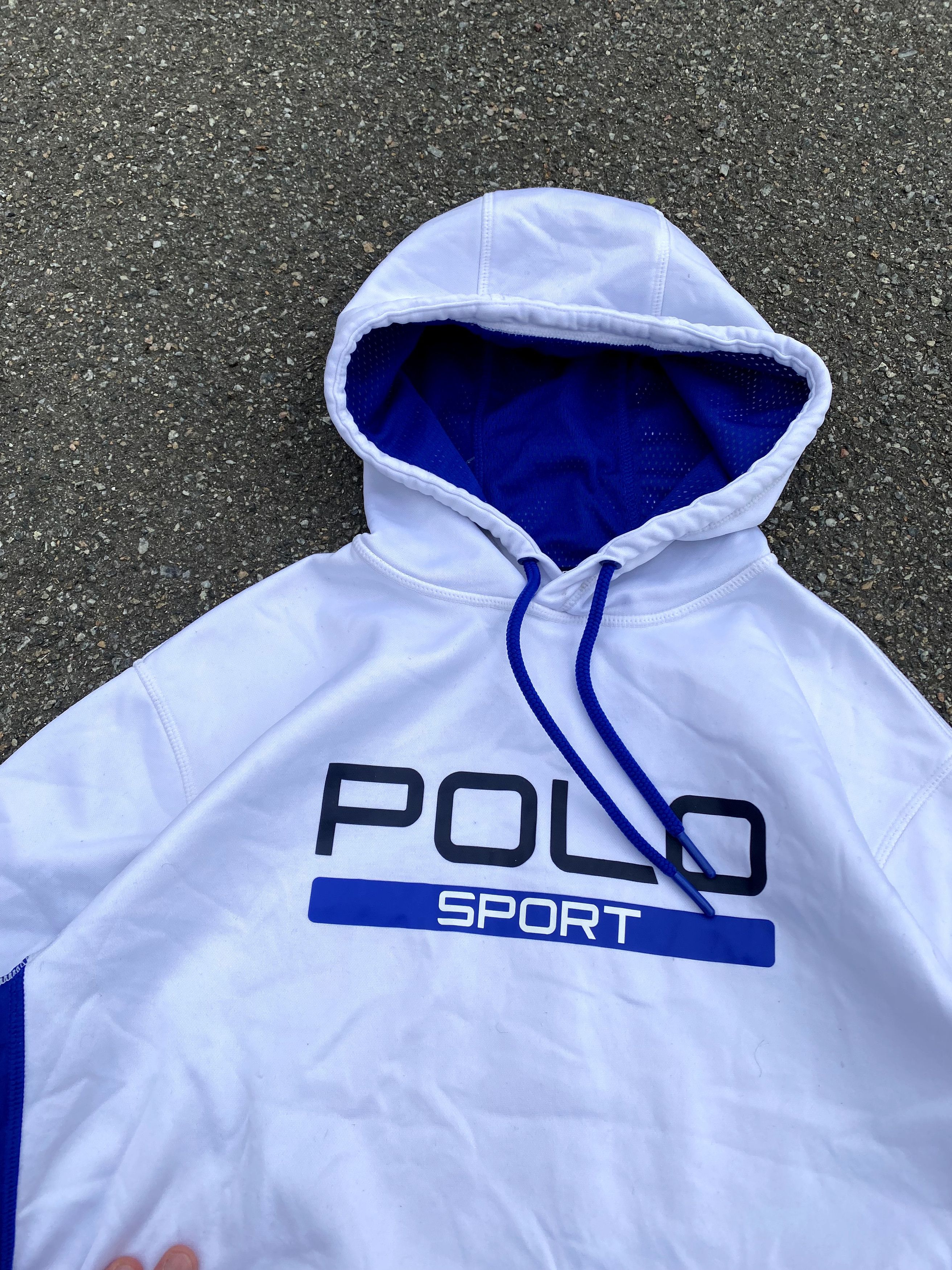 Polo Ralph Lauren × Ralph Lauren Vintage Polo Ralph Lauren Sport Hoodie Size S-M Streetwear Size US M / EU 48-50 / 2 - 5 Thumbnail