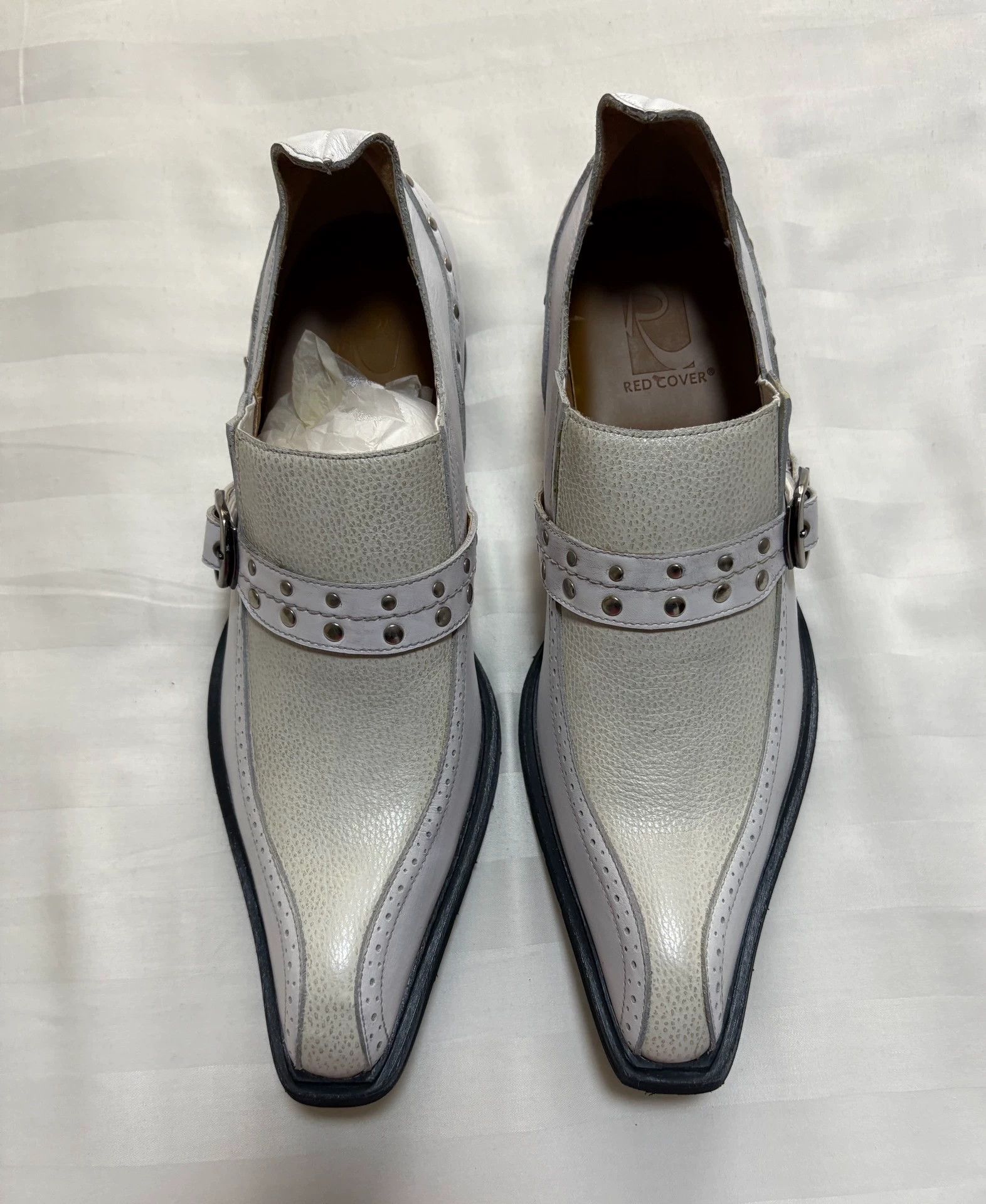 Other Vintage Yohji pointed mules snake rivet distressed 43 Size US 10 / EU 43 - 5 Thumbnail