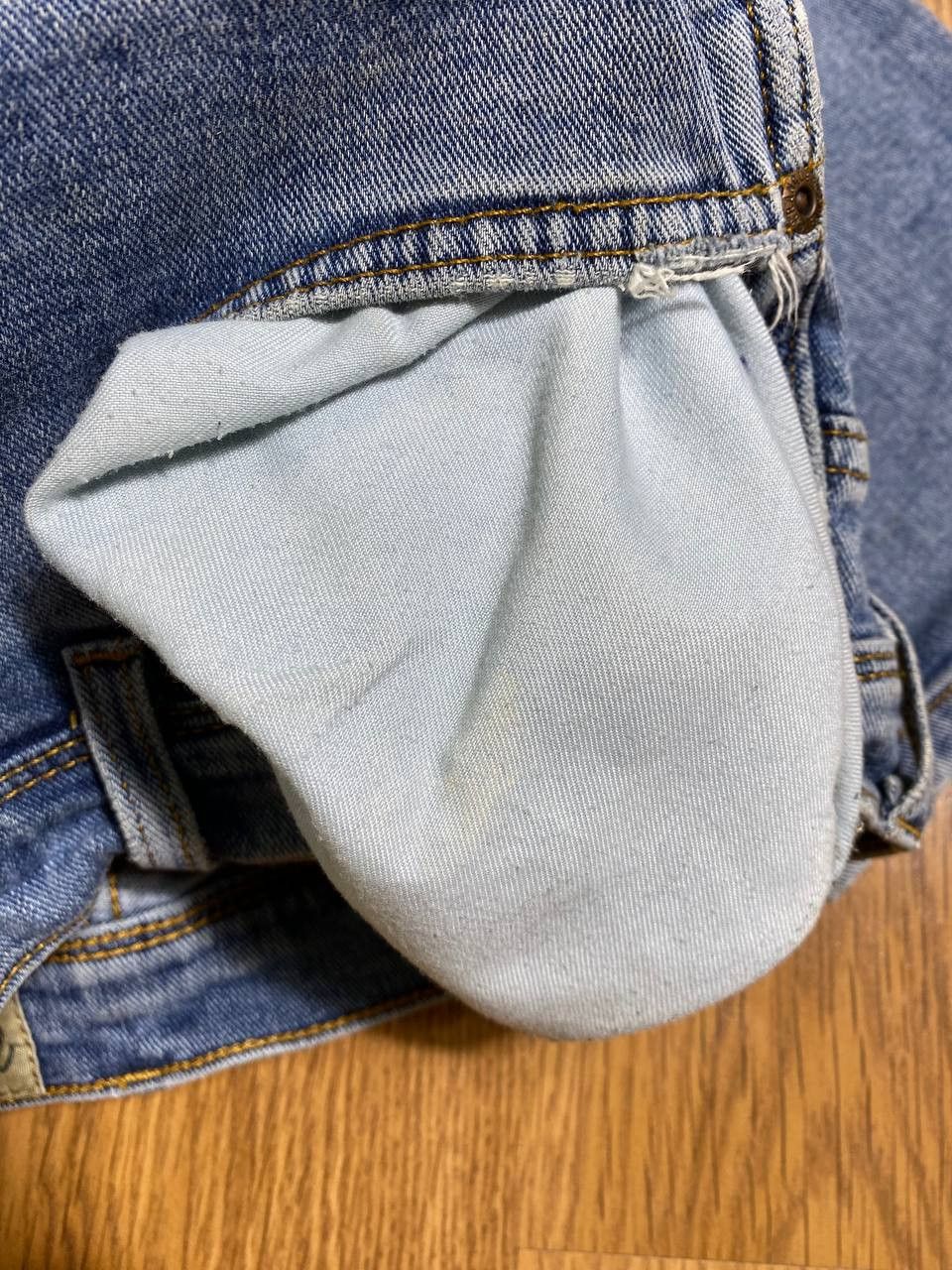Wrangler VINTAGE FADED WRANGLER BLUE DENIM SKATER JEANS 34x30 Size US 34 / EU 50 - 19 Thumbnail