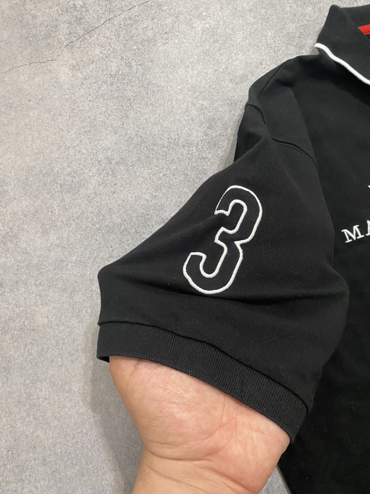 La Martina La Martina Maserati Polo T-Shirt Embroidered Logo Size US XL / EU 56 / 4 - 4 Thumbnail