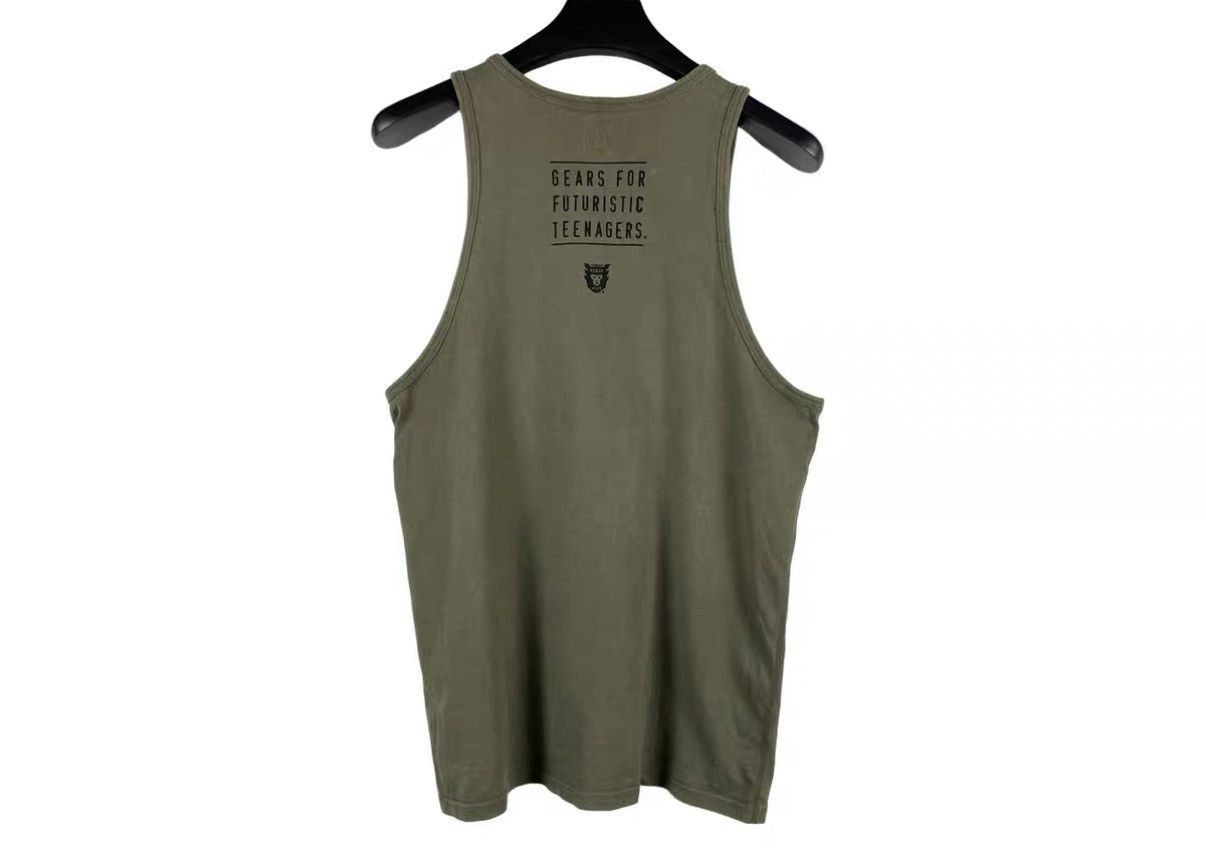 Human Made Human Made Olive Green Heart Vest J31 Size US M / EU 48-50 / 2 - 2 Thumbnail