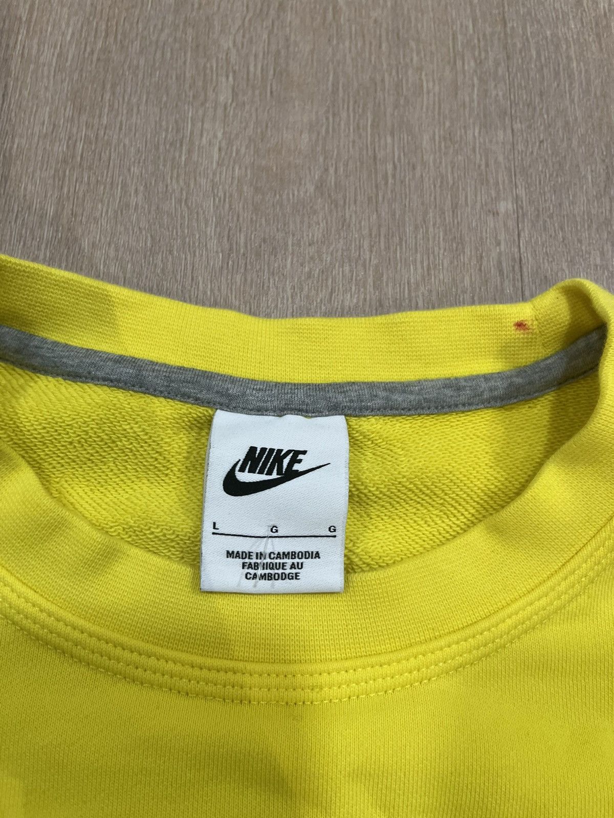 Supreme Nike Crewneck Size US L / EU 52-54 / 3 - 3 Thumbnail