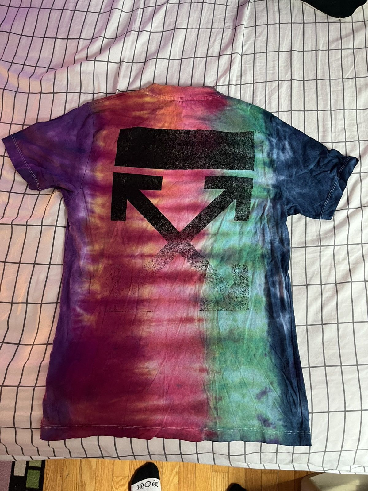 Off-White Off-White Faded Arrow Tie Dye T-Shirt Size US S / EU 44-46 / 1 - 3 Thumbnail