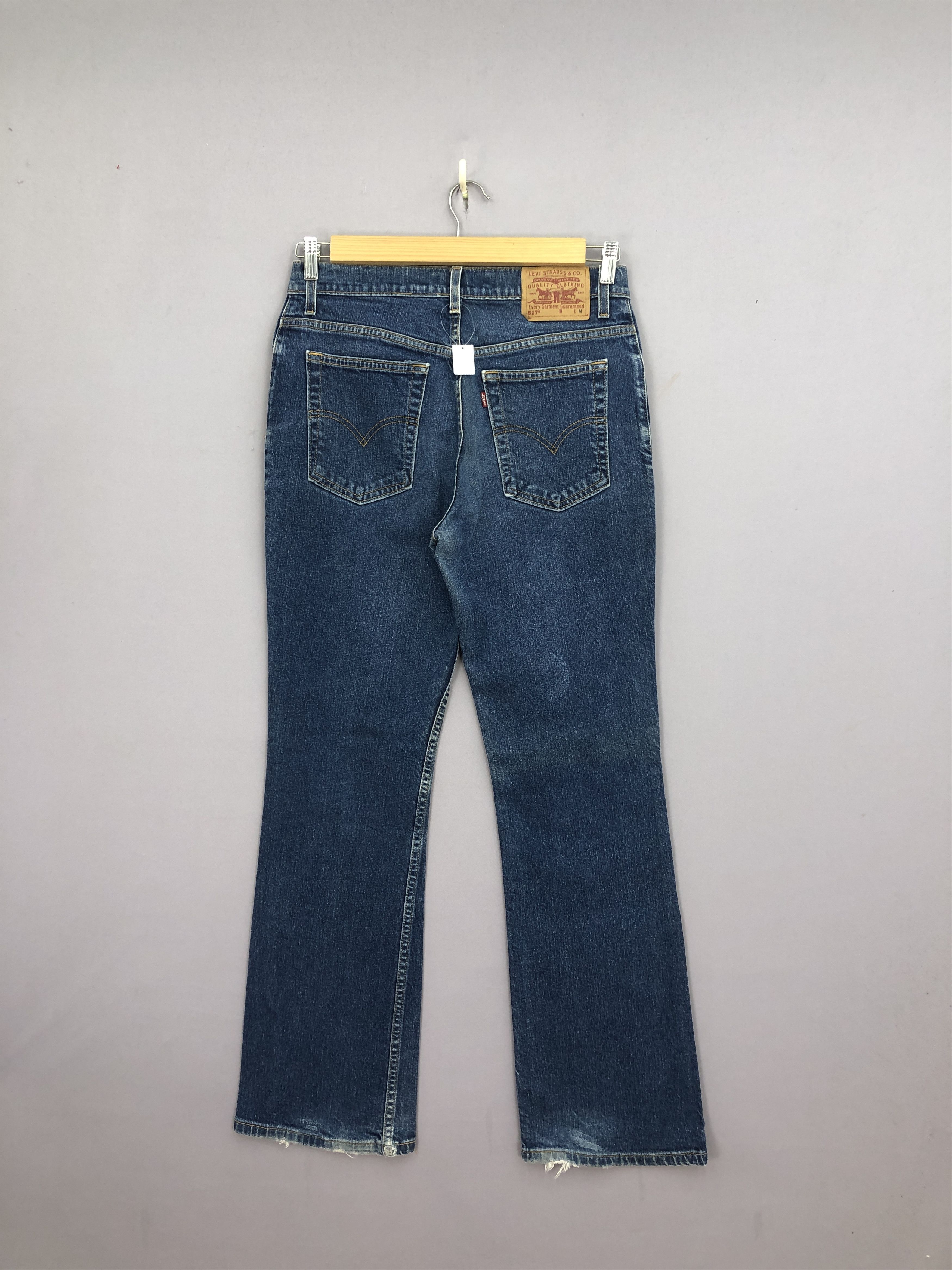 Levi's Vintage Levis Bell Bottom Jeans Levi's Flare Blue Wash Denim Size US 30 / EU 46 - 2 Thumbnail