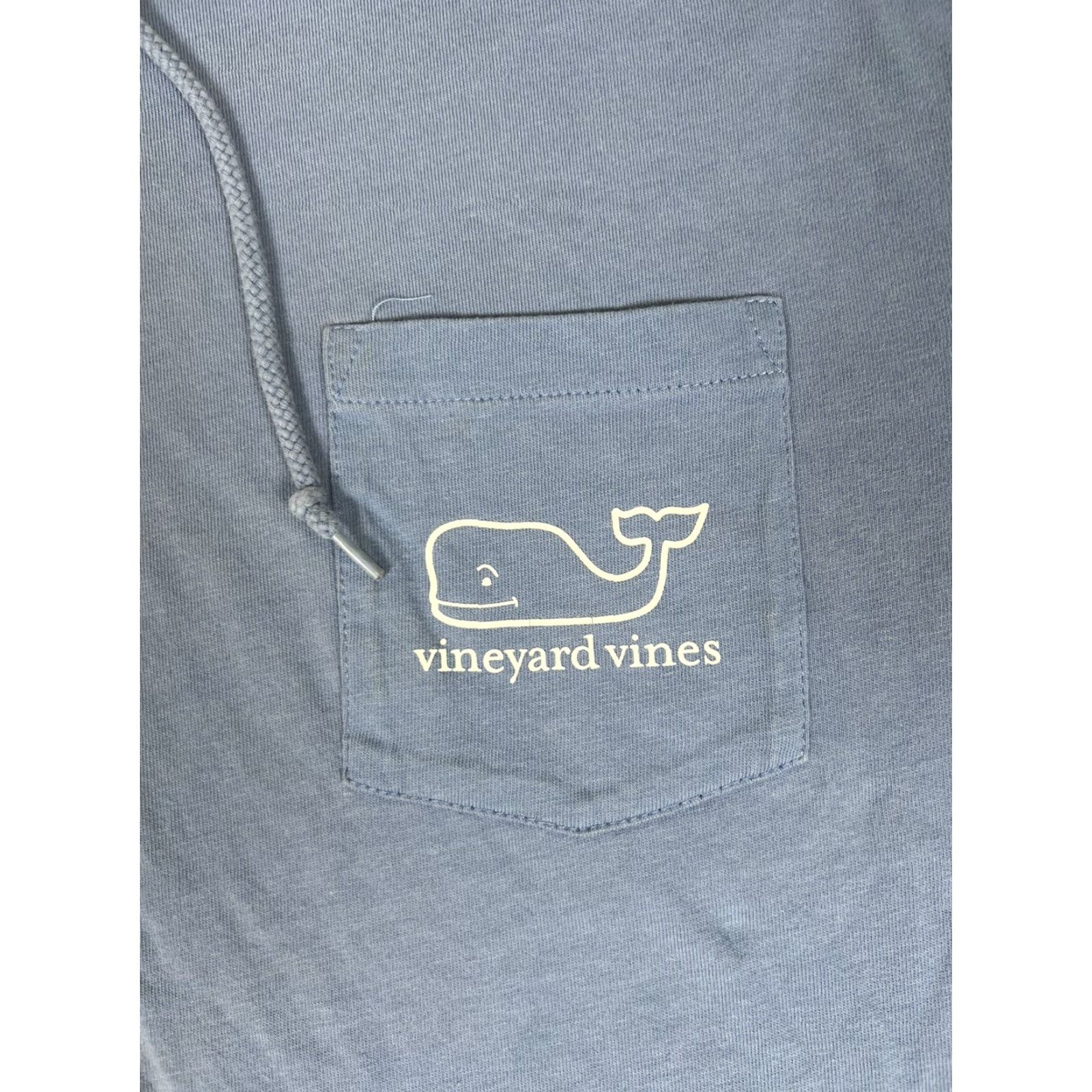 Vineyard Vines VINEYARD VINES Hooded Long Sleeve Shirt XS Men Light Blue Color Blue Old Logo Crack Stain Preppy Classic 90s? Size US XS / EU 42 / 0 - 5 Thumbnail