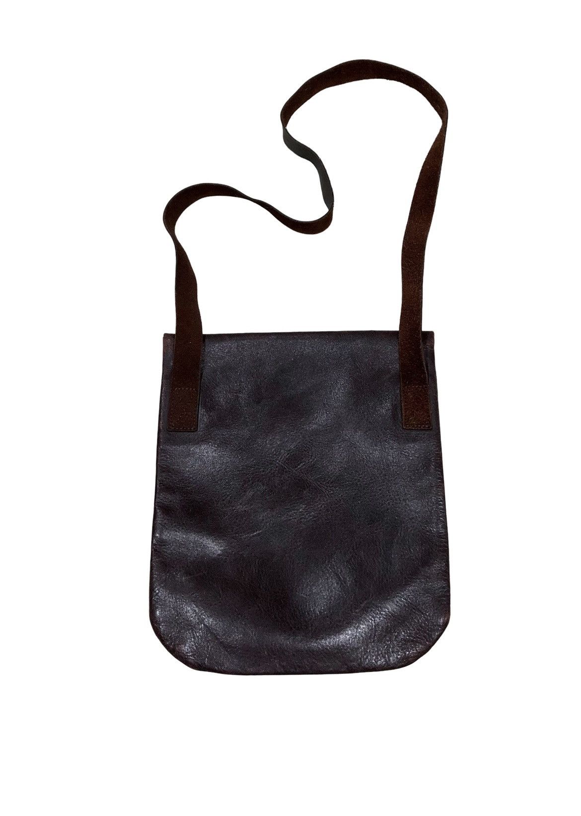 Comme des Garcons 🔥Rare🔥Vintage 80s Comme Des Garcons Cdg Leather Sling Bag Size ONE SIZE - 10 Thumbnail