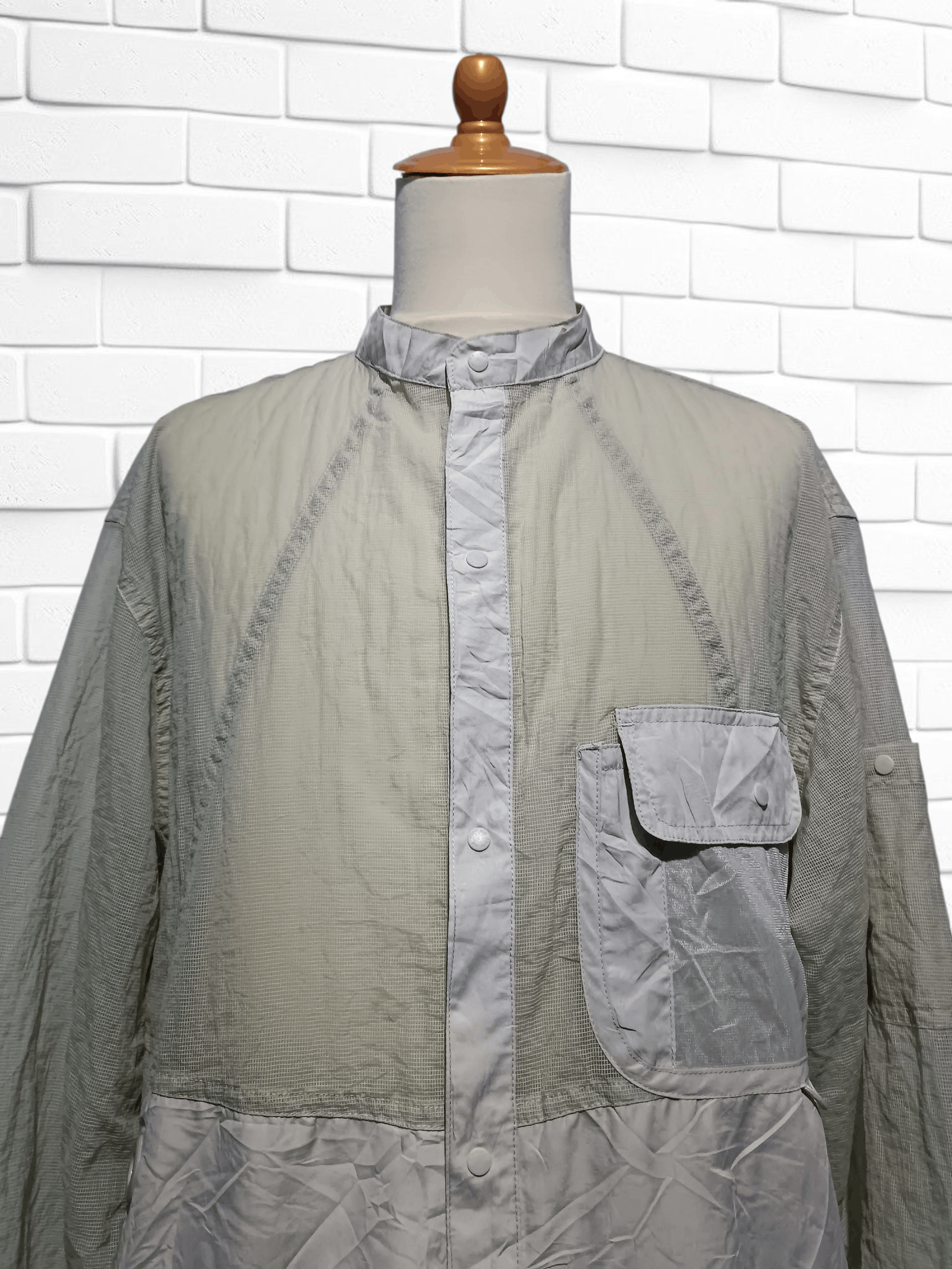 Japanese Brand Japanese Brand Semi Transparent Style Membrane Stone Island Size US XL / EU 56 / 4 - 2 Thumbnail