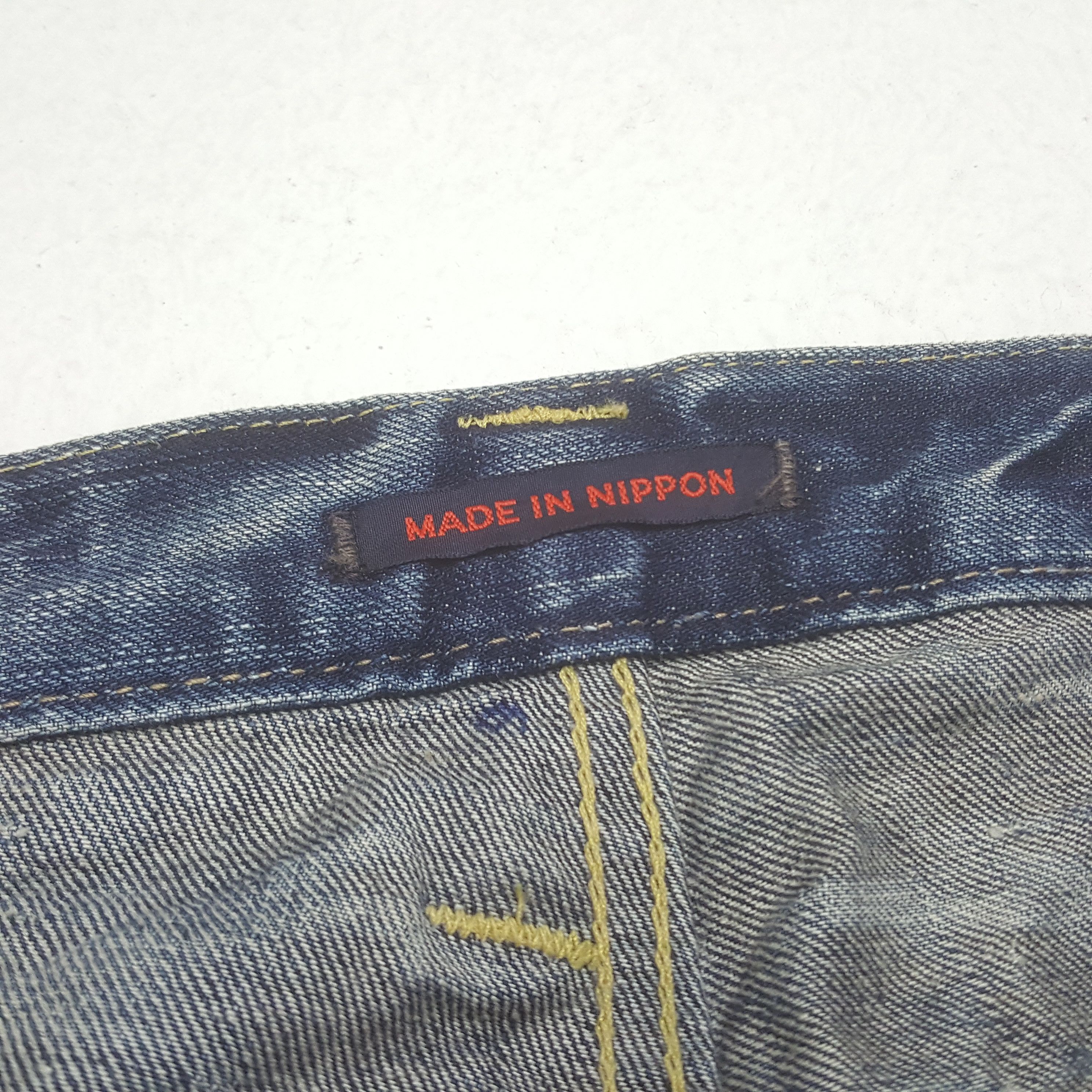 Japanese Brand × Vintage Vintage BW Jeans Nippon Japanese Denim Jeans Size US 36 / EU 52 - 9 Thumbnail