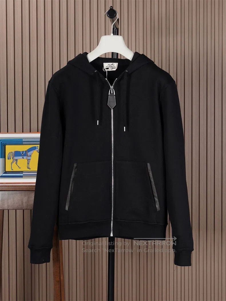 Hermes Hermes Mens Hooded Sweater Size US M / EU 48-50 / 2 - 1 Thumbnail