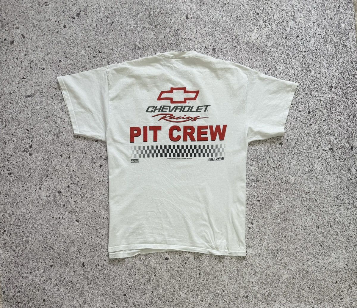 NASCAR × Vintage Vintage 2000 Chevrolet Racing Pit Crew NASCAR T-Shirt Size US XXL / EU 58 / 5 - 6 Thumbnail