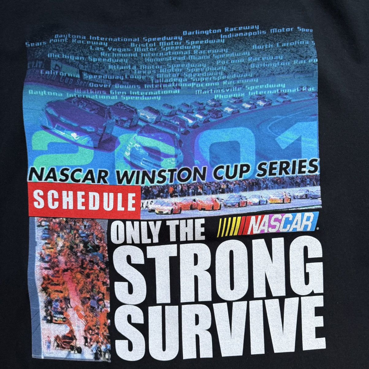 Chase Authentics Vintage Y2K NASCAR Winston Cup T-Shirt Size US XL / EU 56 / 4 - 5 Thumbnail