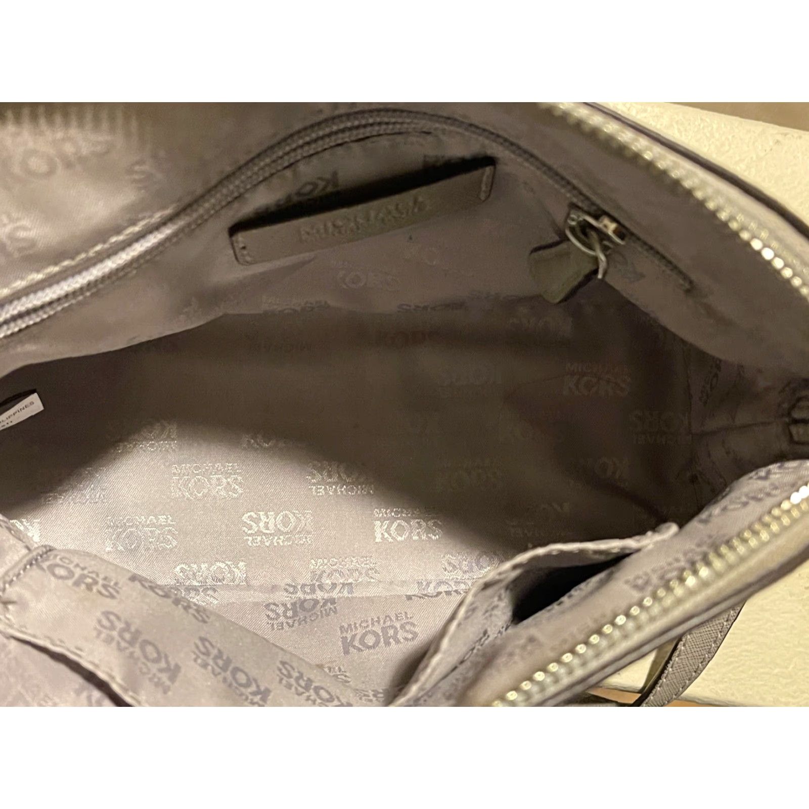 Michael Kors Michael Kors Jet Set Crossbody Bag Women Medium Gray Size ONE SIZE - 4 Thumbnail