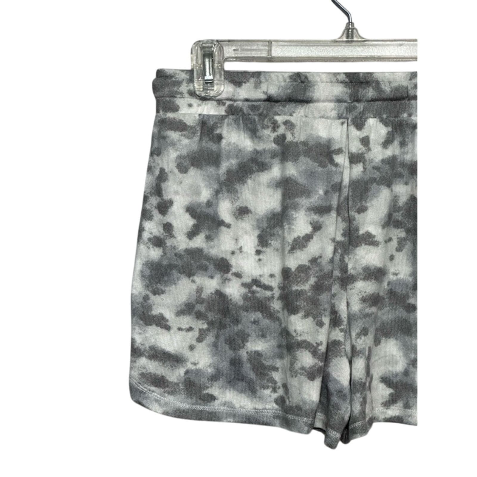 Other Lounge Shorts Tie Dye Soft High Rise Knit Gray M NWOT Size 32" / US 10 / IT 46 - 6 Thumbnail