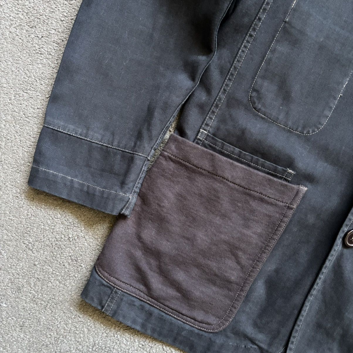 Universal Works Cotton Chore Work Bakers Jacket Overshirt Utility Size US S / EU 44-46 / 1 - 4 Thumbnail