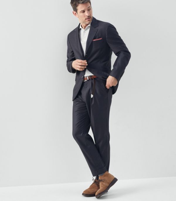 Brunello Cucinelli Jacket in Medium Grey Size US S / EU 44-46 / 1 - 2 Thumbnail