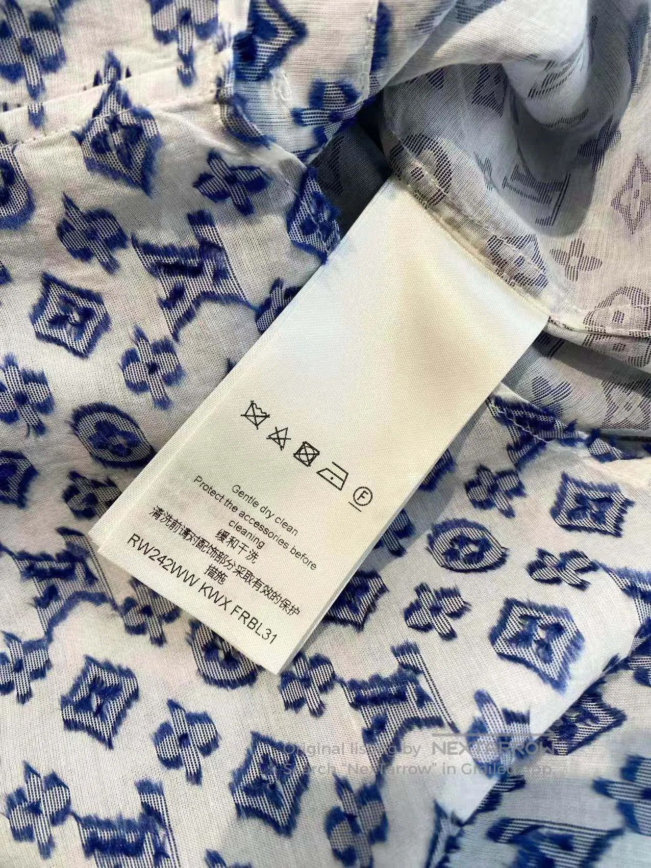 Louis Vuitton Louis Vuitton 24SS presby-flower full of logo shirt| Size XXS / US 00 / IT 34 - 5 Thumbnail