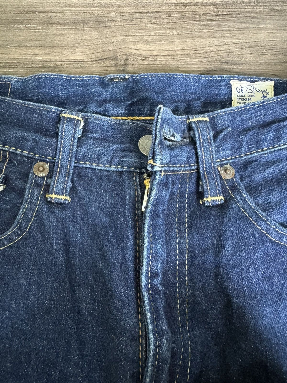 Orslow orSlow Selvedge Indigo Blue Denim Jeans Size US 29 - 5 Thumbnail