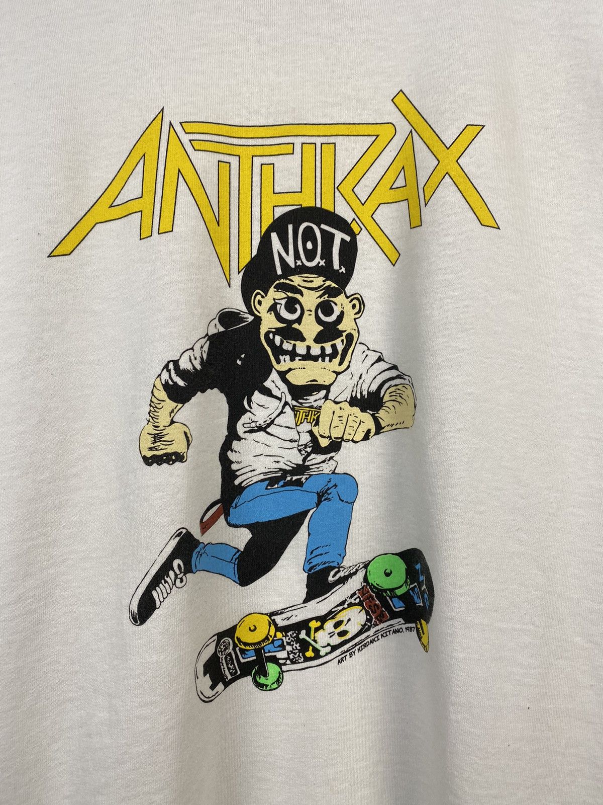 Band Tees × Vintage 2006 Anthrax “Mosh It Up” T-Shirt Band Vintage Size US L / EU 52-54 / 3 - 3 Thumbnail