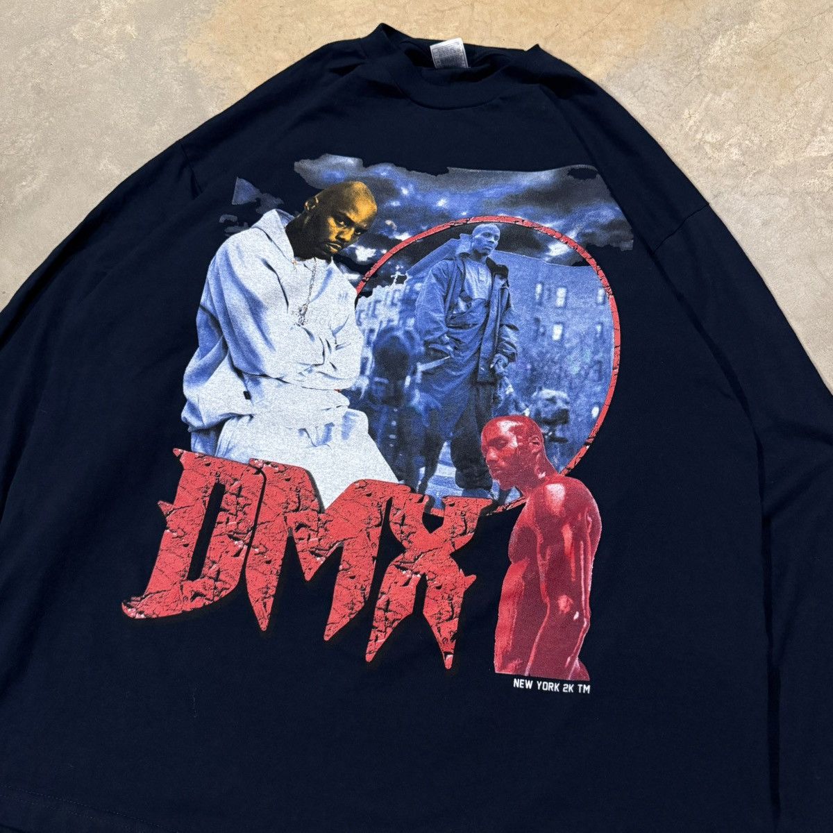 Vintage Vtg 2000 DMX Bring Your Whole Crew Rap Tee Hip Hop Y2K Size US XXL / EU 58 / 5 - 2 Thumbnail