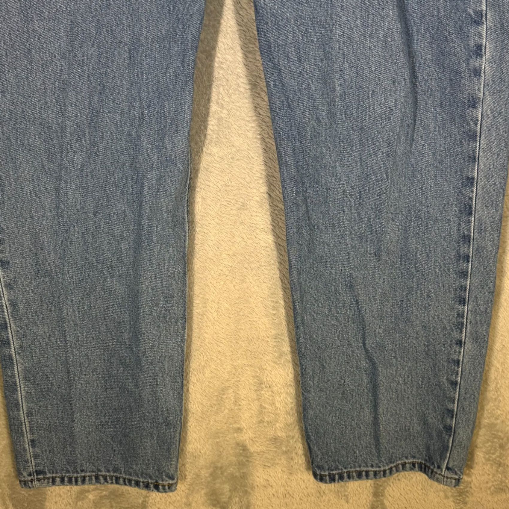 Levi's Levi’s 550 Jeans Men’s 40 x 32 Blue Denim Relaxed Fit Mid-Rise Straight Leg Shirt? Size US 40 / EU 56 - 5 Thumbnail