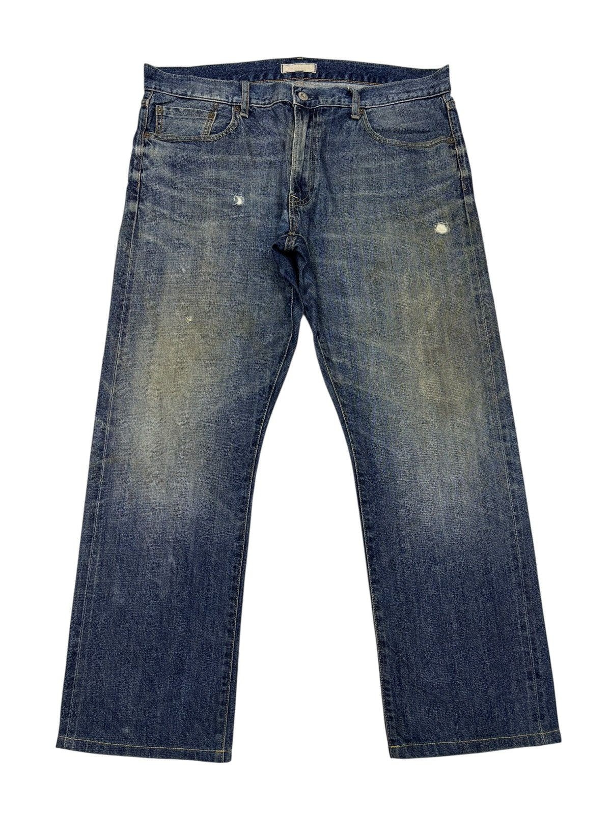 Undercover × Uniqlo Vintage Uniqlo Japan Selvedge Baggy Jeans Size US 38 / EU 54 - 9 Thumbnail