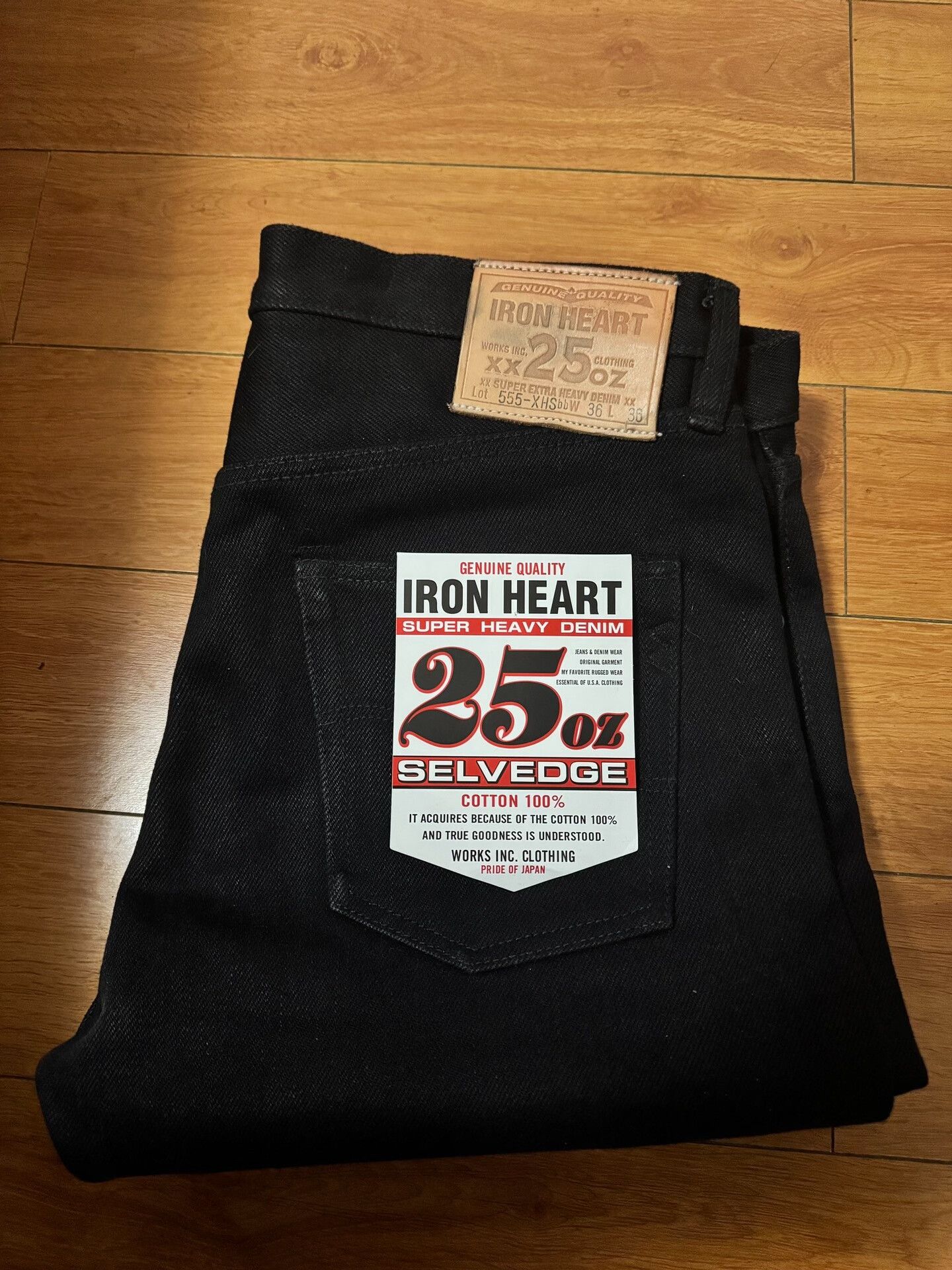 Iron Heart Limited Edition Iron Heart Black Jeans Size US 36 / EU 52 - 1 Thumbnail