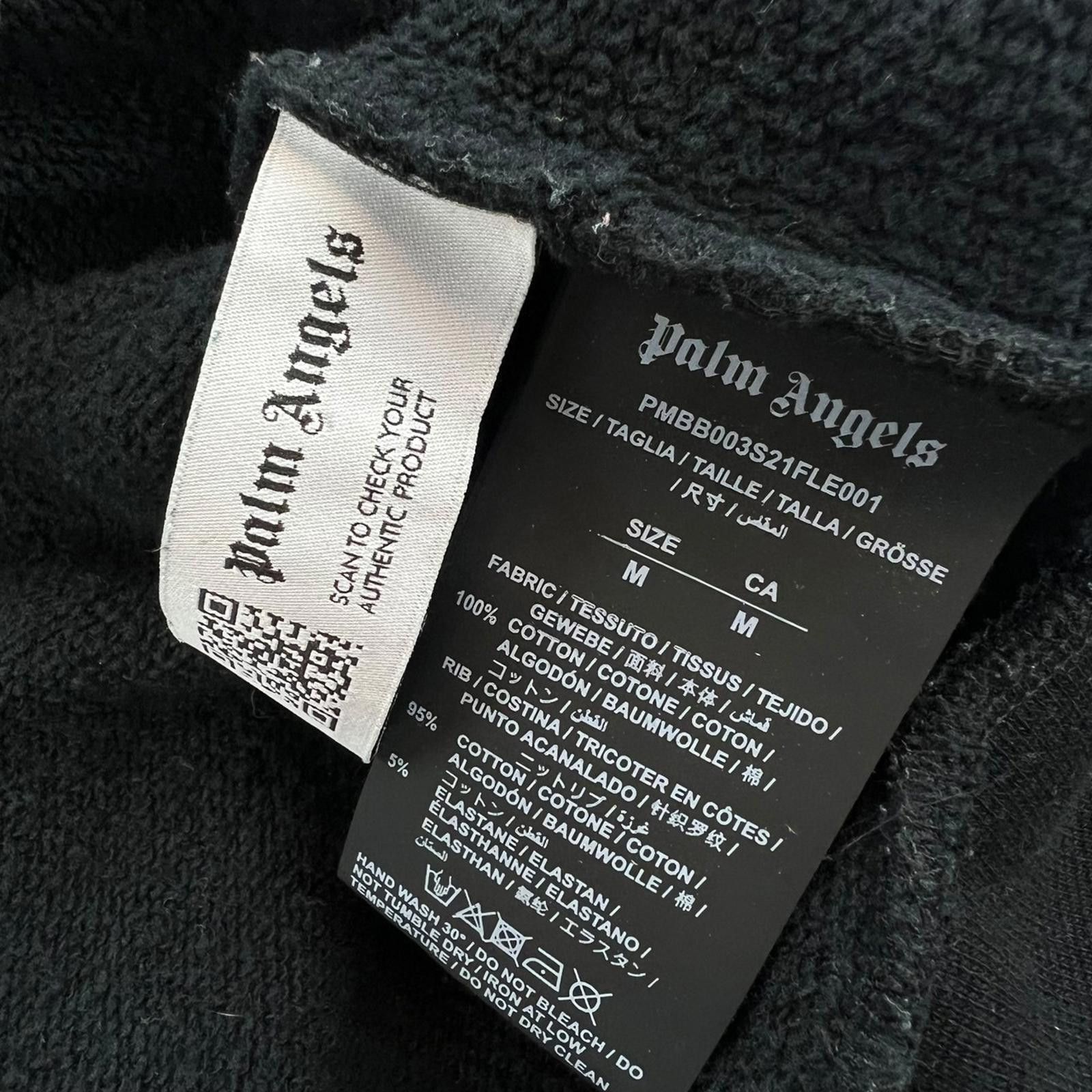 Palm Angels Palm Angels Yellow Spray Logo Hoodie Size US M / EU 48-50 / 2 - 3 Thumbnail