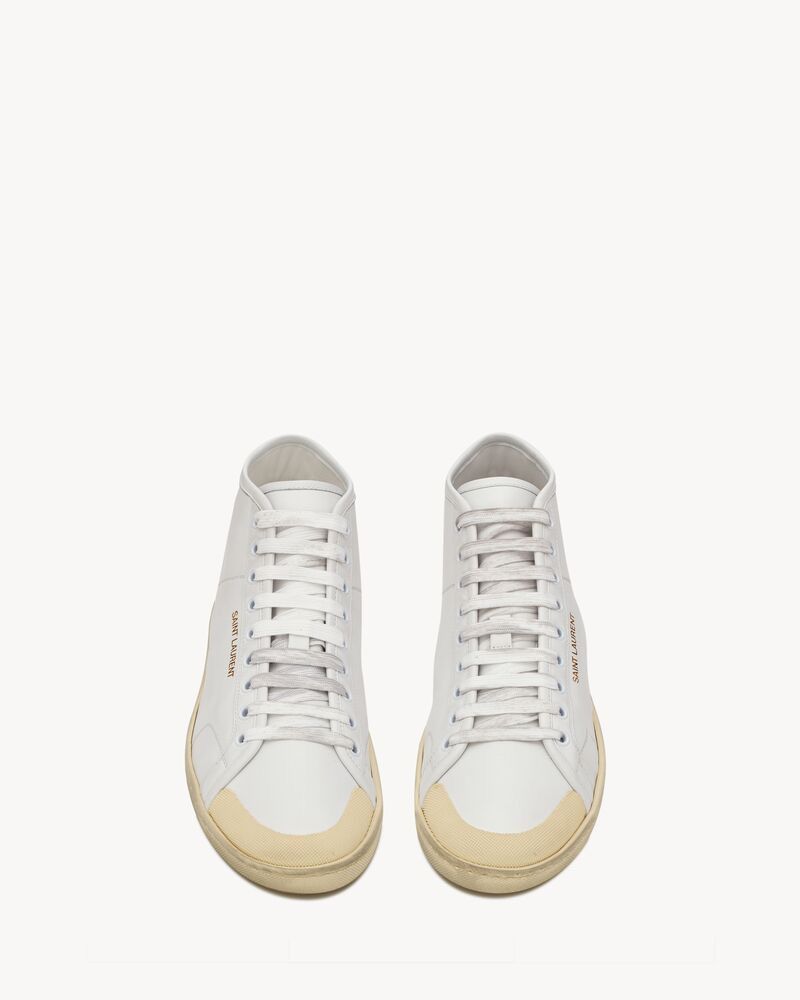 Saint Laurent Paris Court Classic SL/39 High-top Sneakers Size US 12 / EU 45 - 2 Thumbnail