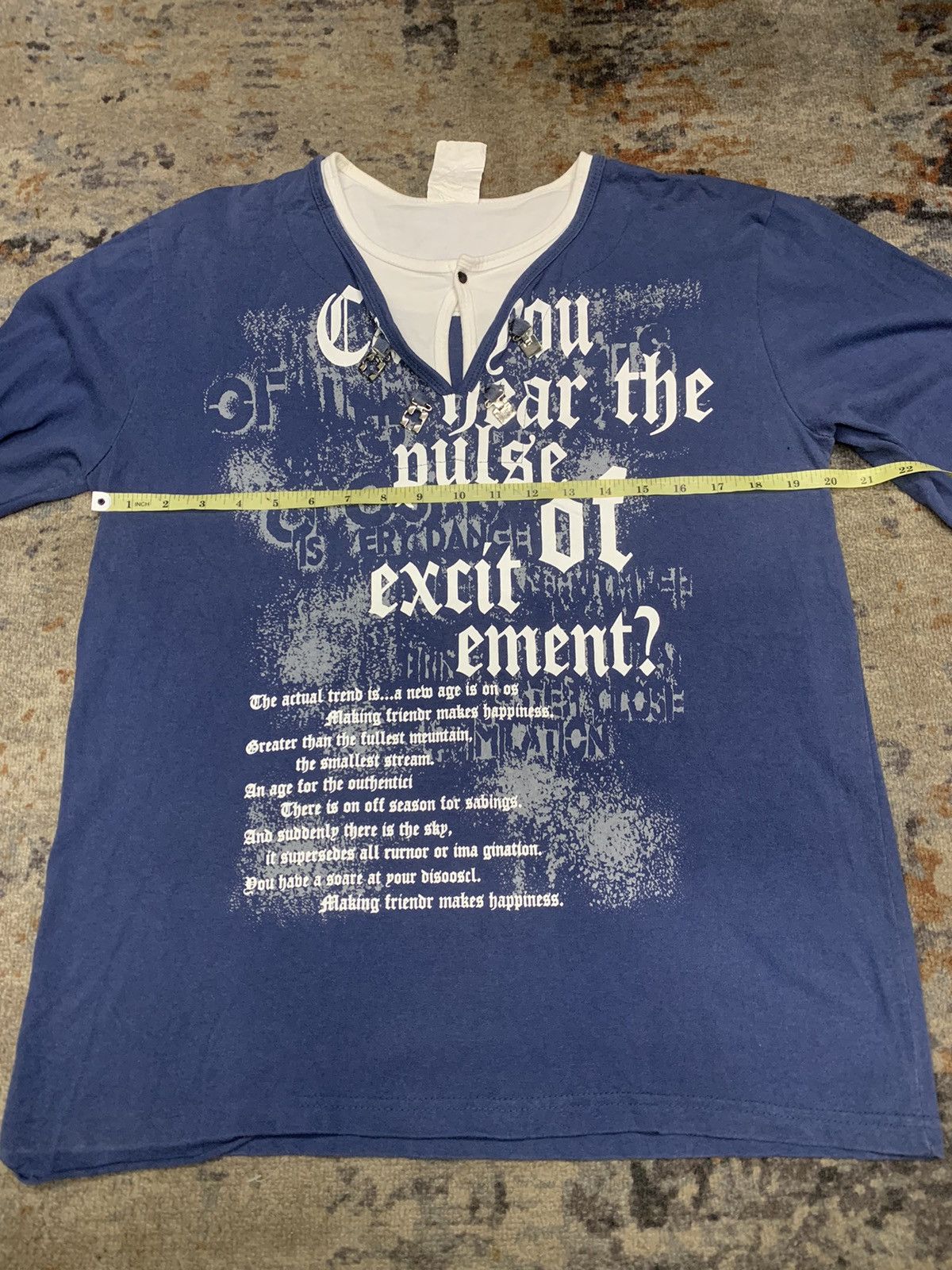 Hysteric Glamour × If Six Was Nine × Japanese Brand Punk punk style double layers japanese Size US M / EU 48-50 / 2 - 9 Thumbnail