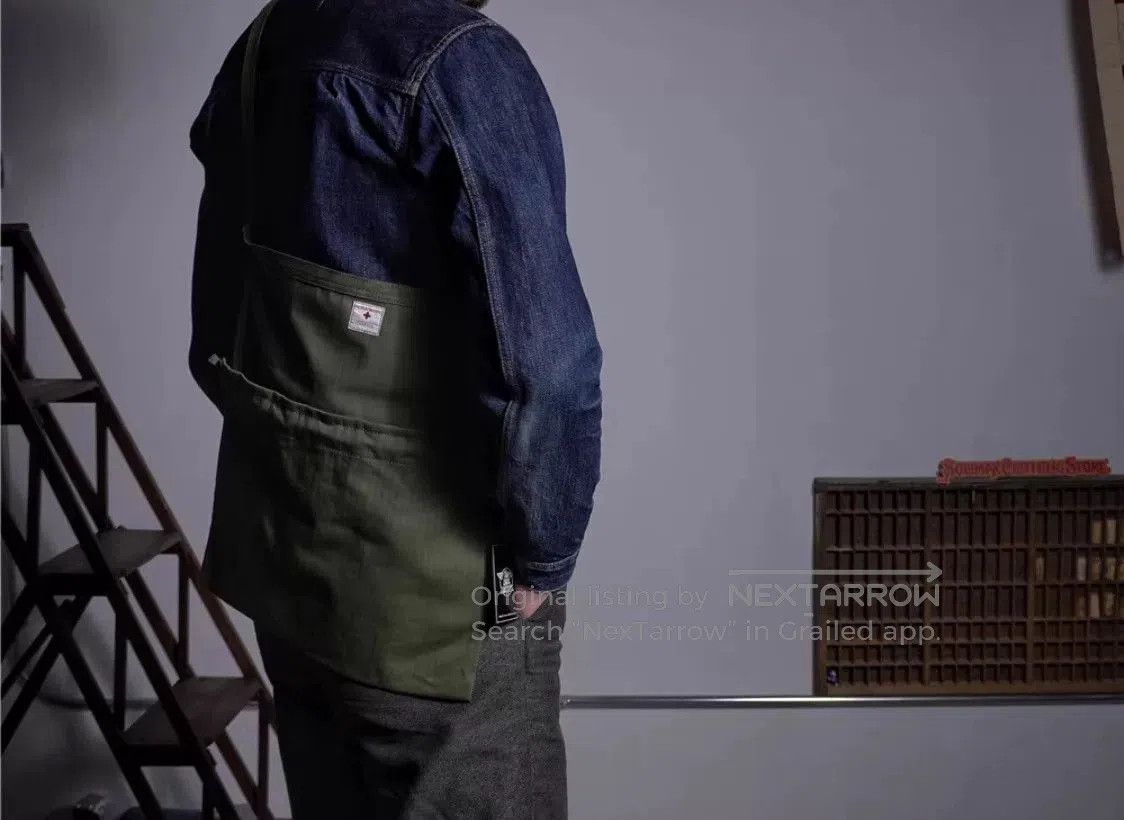 The Real McCoy's THE REAL McCOY'S RED CROSS APRON BAG. Size ONE SIZE - 9 Thumbnail