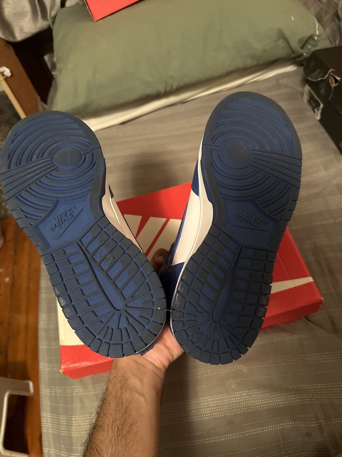 Nike NIKE DUNK HI RETRO “Kentucky” Sz 9 Size US 9 / EU 42 - 6 Thumbnail