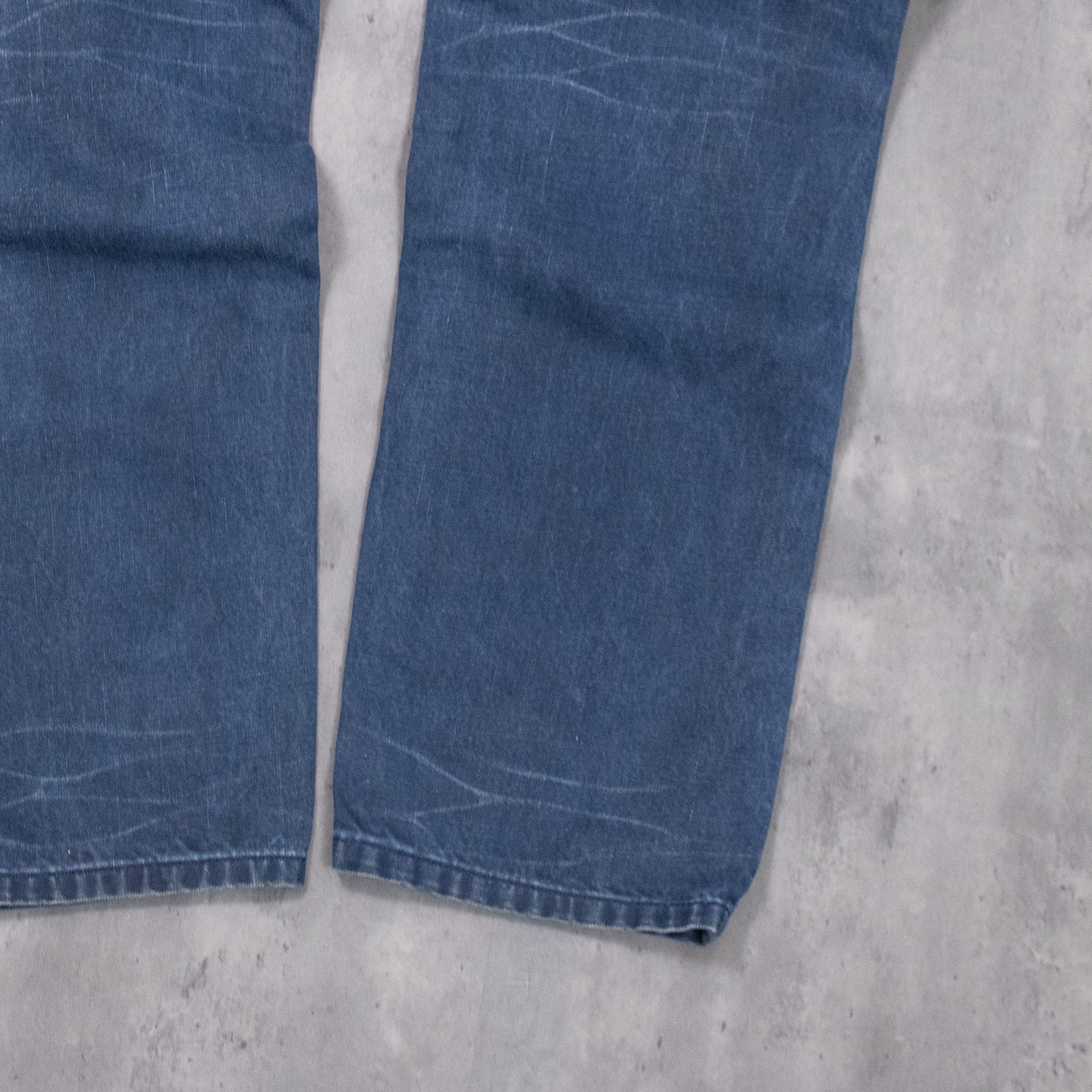 Diesel Vintage Y2K Diesel Brandoom Bootcut Blue Denim Jeans Size US 34 / EU 50 - 14 Thumbnail