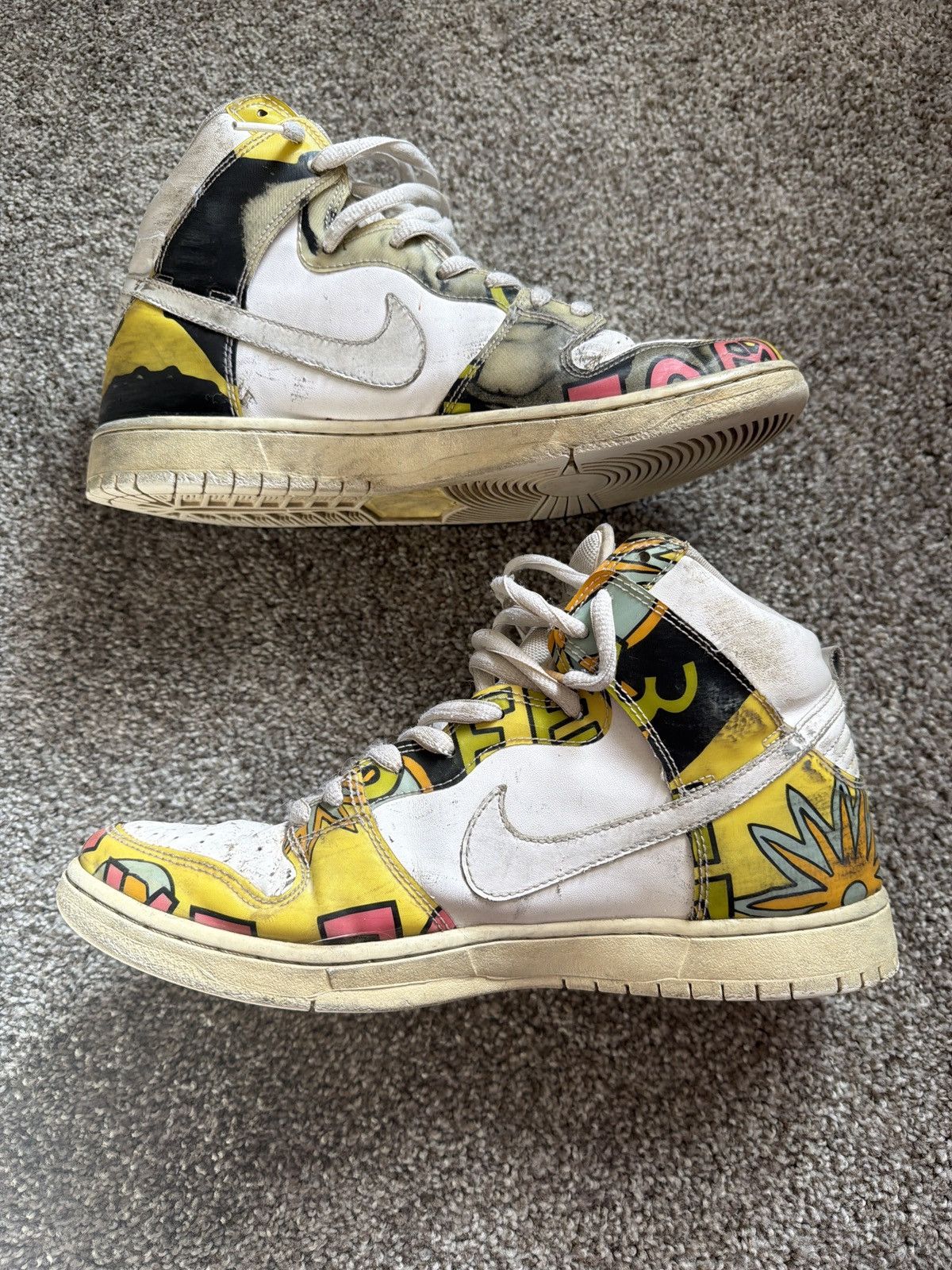Nike 2015 SB Dunk High De La Soul Size US 12 / EU 45 - 3 Thumbnail