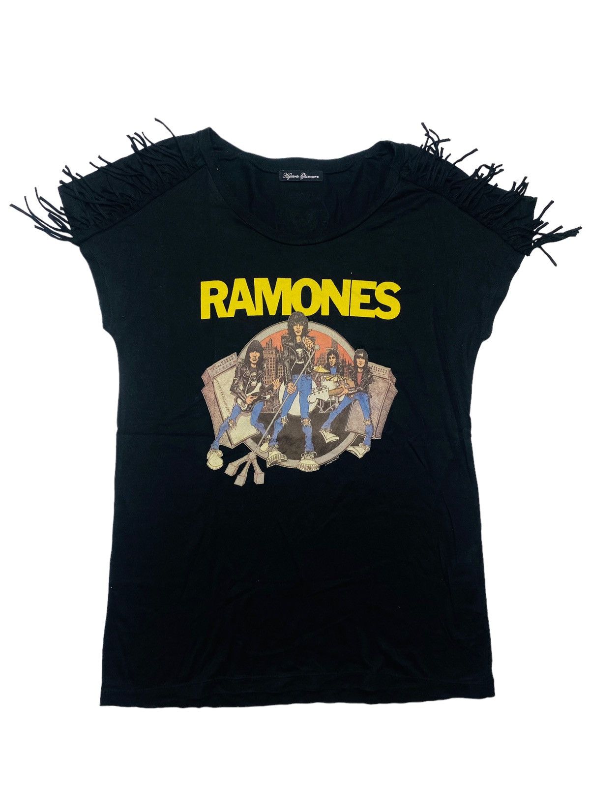 2000s Hysteric x Ramones - Fringe Tank Top