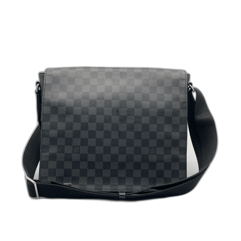 Louis Vuitton Lv Black Checkerboard Crossbody Bag-2506, Women's