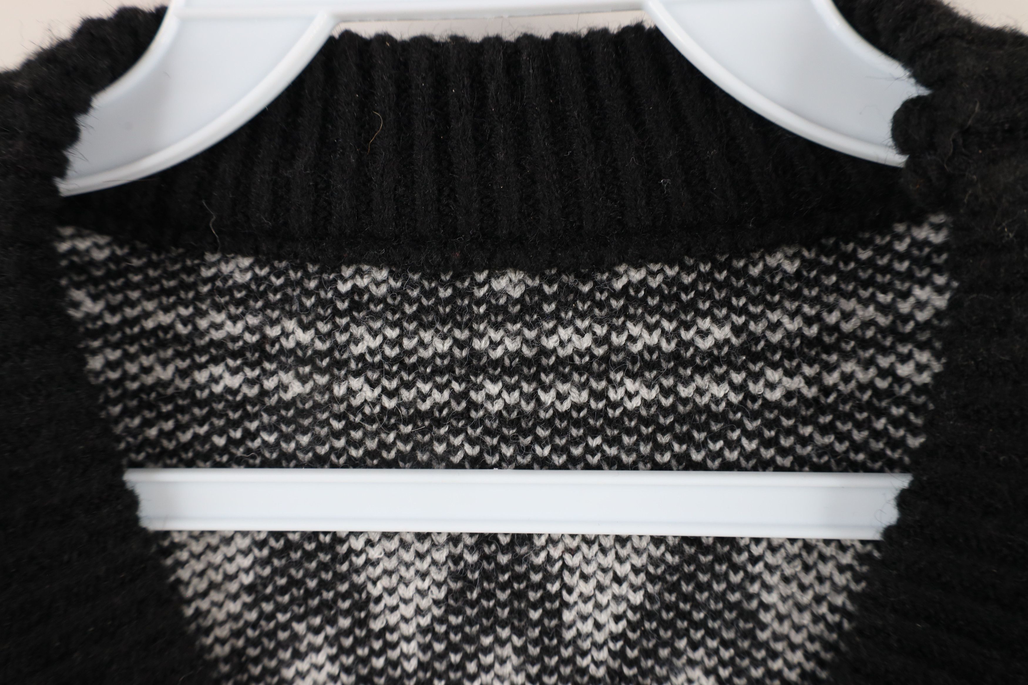 Vintage Vintage 90s Streetwear Heavyweight Knit Dad Sweater Size US L / EU 52-54 / 3 - 4 Thumbnail
