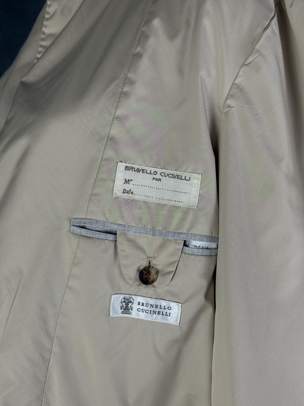 Brunello Cucinelli Brunello Cucinelli Light Men’s Jacket Size US L / EU 52-54 / 3 - 11 Thumbnail