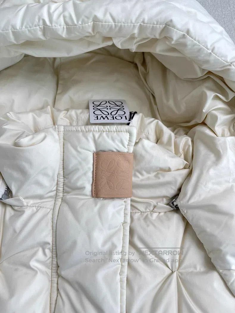 Loewe Loewe SS23 Solid Color Zip-Up Hooded Puffer Jacket Size XS / US 0-2 / IT 36-38 - 2 Thumbnail