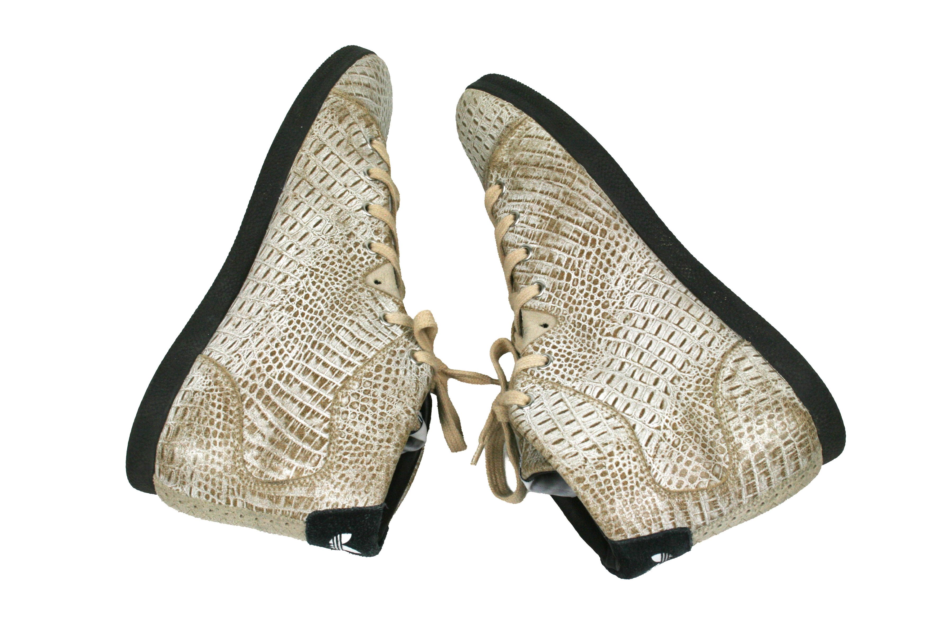 Adidas 2011 Azzi Mid "Croc" Sneakers Size US 10.5 / EU 43-44 - 7 Thumbnail