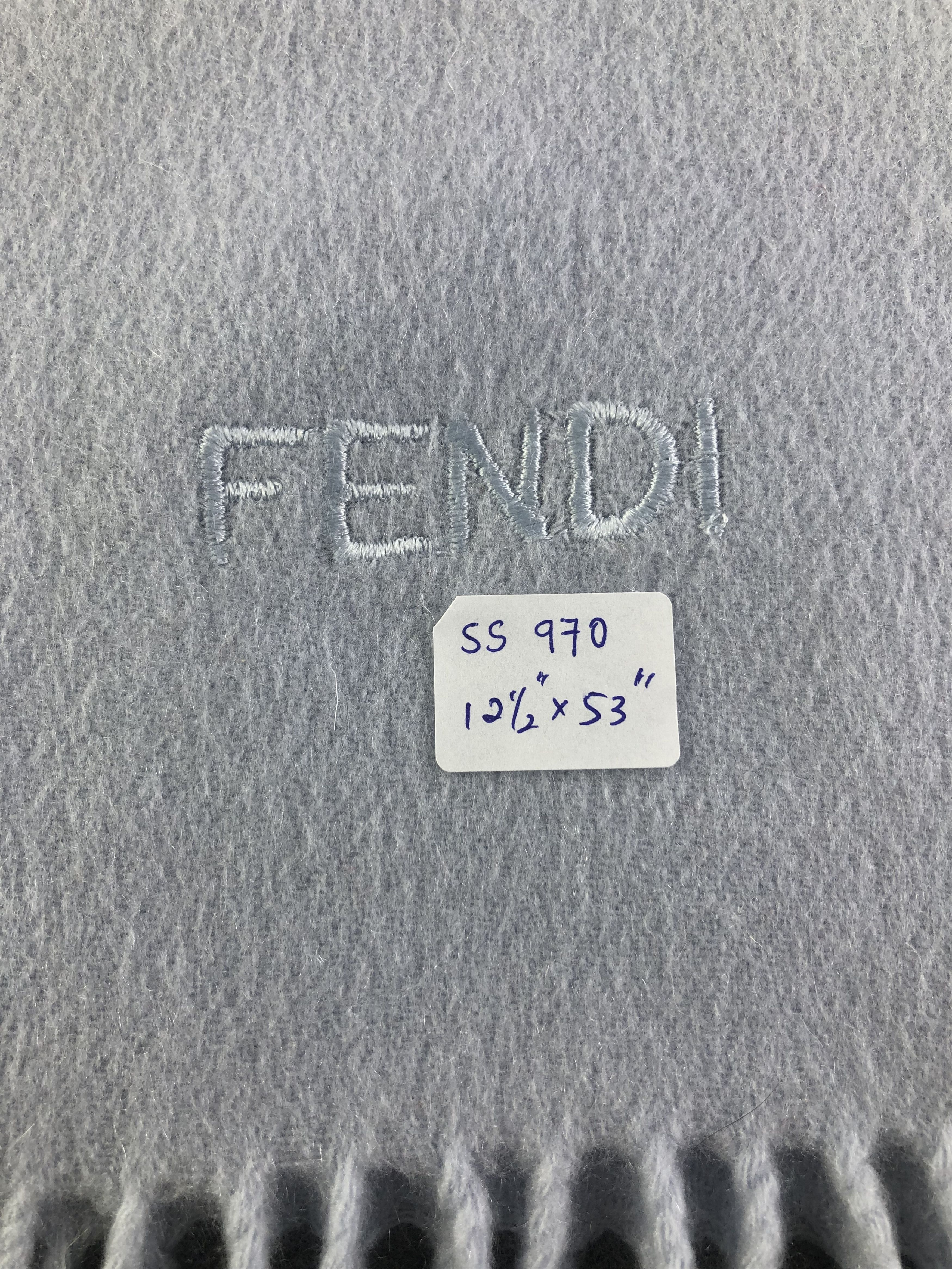 Vintage Vintage Fendi Scarf / Muffler / Neckwear SS970 Size ONE SIZE - 4 Thumbnail