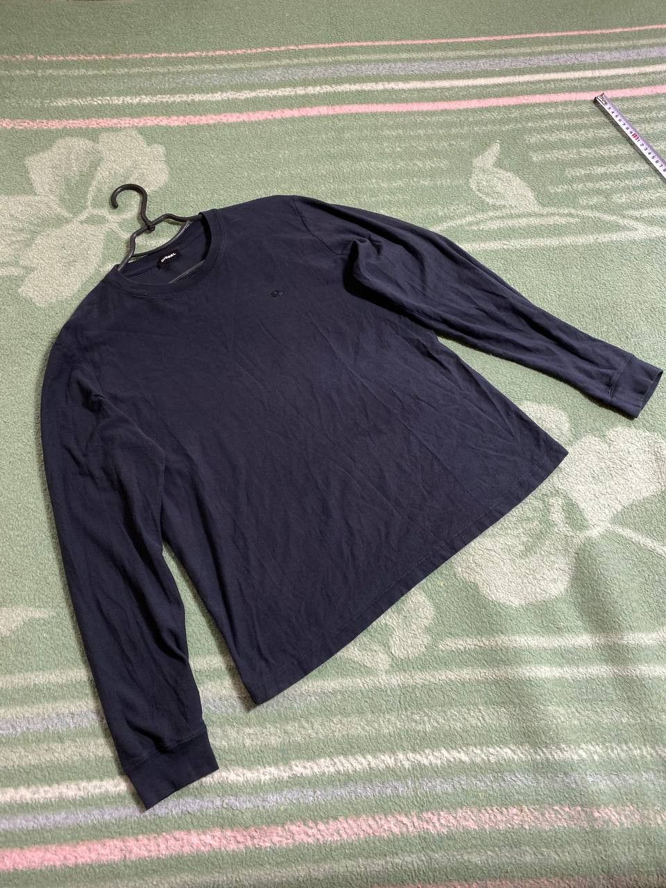 20471120 × Diesel × Vintage DIESEL Y2K SKINNY GLAM PRINT LONG SLEEVE Size US XL / EU 56 / 4 - 7 Thumbnail