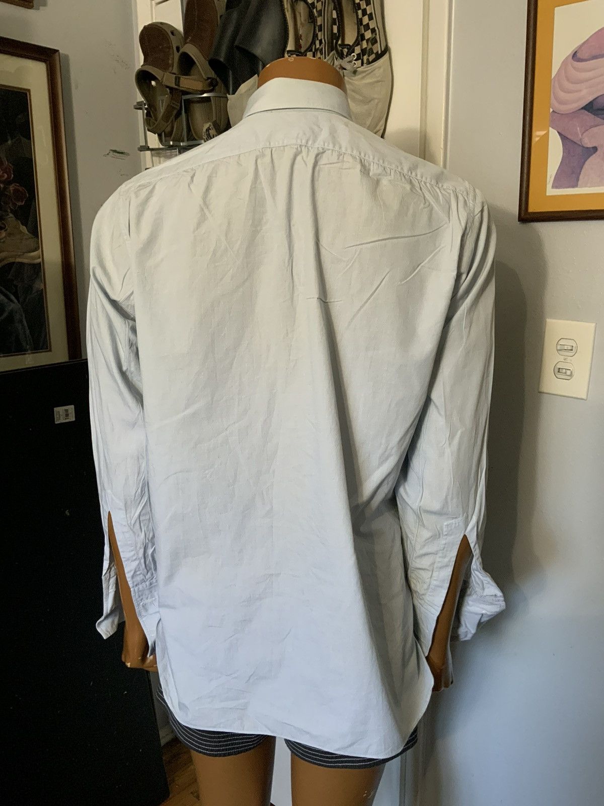 Vintage Vintage 60s 70s Madelios Paris Button Front Mens Dress Shirt Size US M / EU 48-50 / 2 - 11 Thumbnail