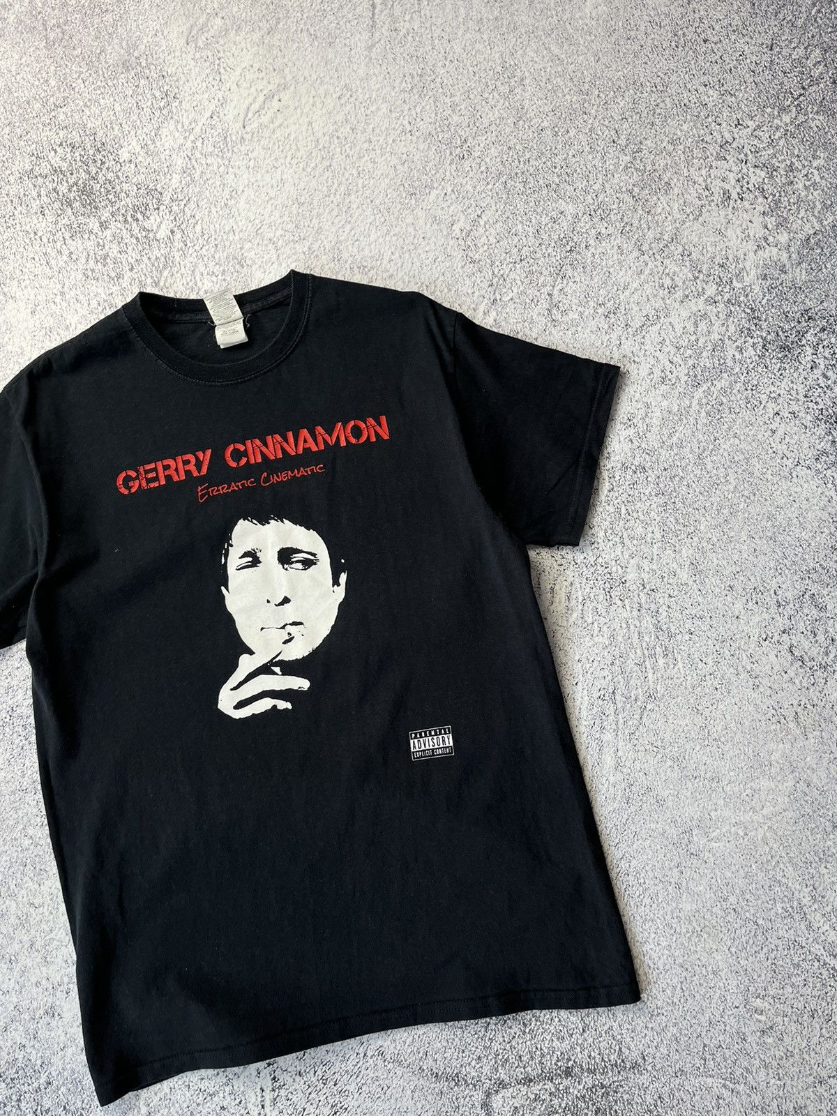 Band Tees Men's Vintage T-Shirt Gerry Cinnamon Erratic Cinematic Size US M / EU 48-50 / 2 - 3 Thumbnail
