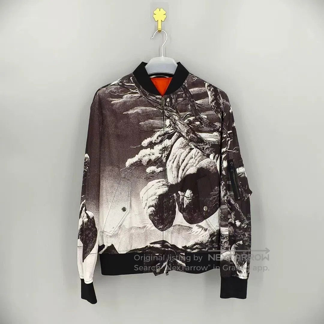 Valentino Valentino Black White Landscape Print Jacket. Size US S / EU 44-46 / 1 - 1 Thumbnail