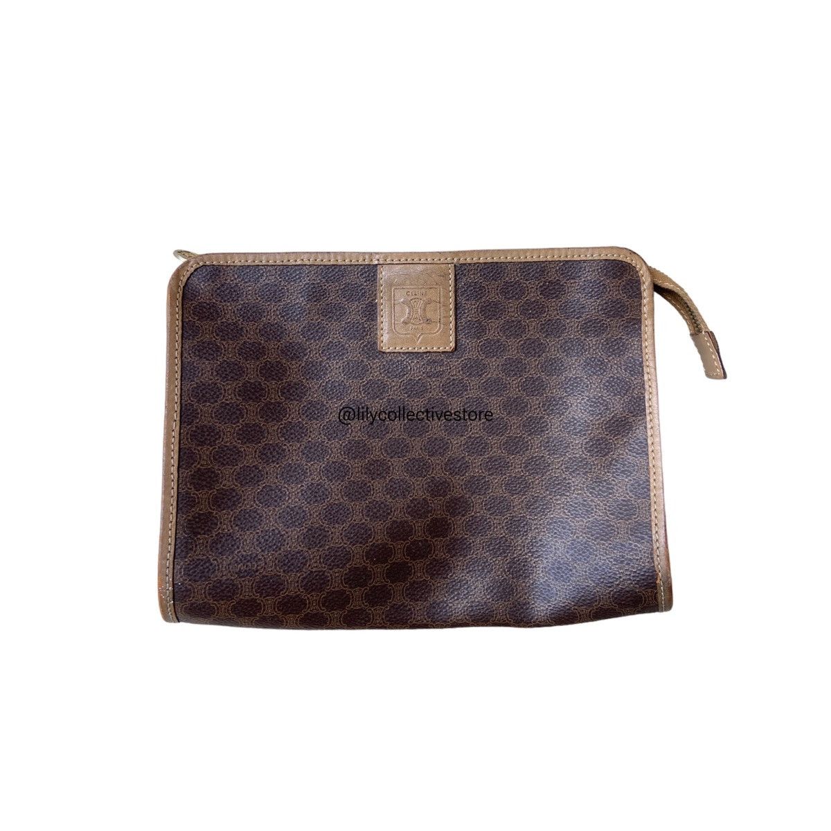 Celine × Designer Auth Celine Macadam clutch Bag Size ONE SIZE - 1 Thumbnail