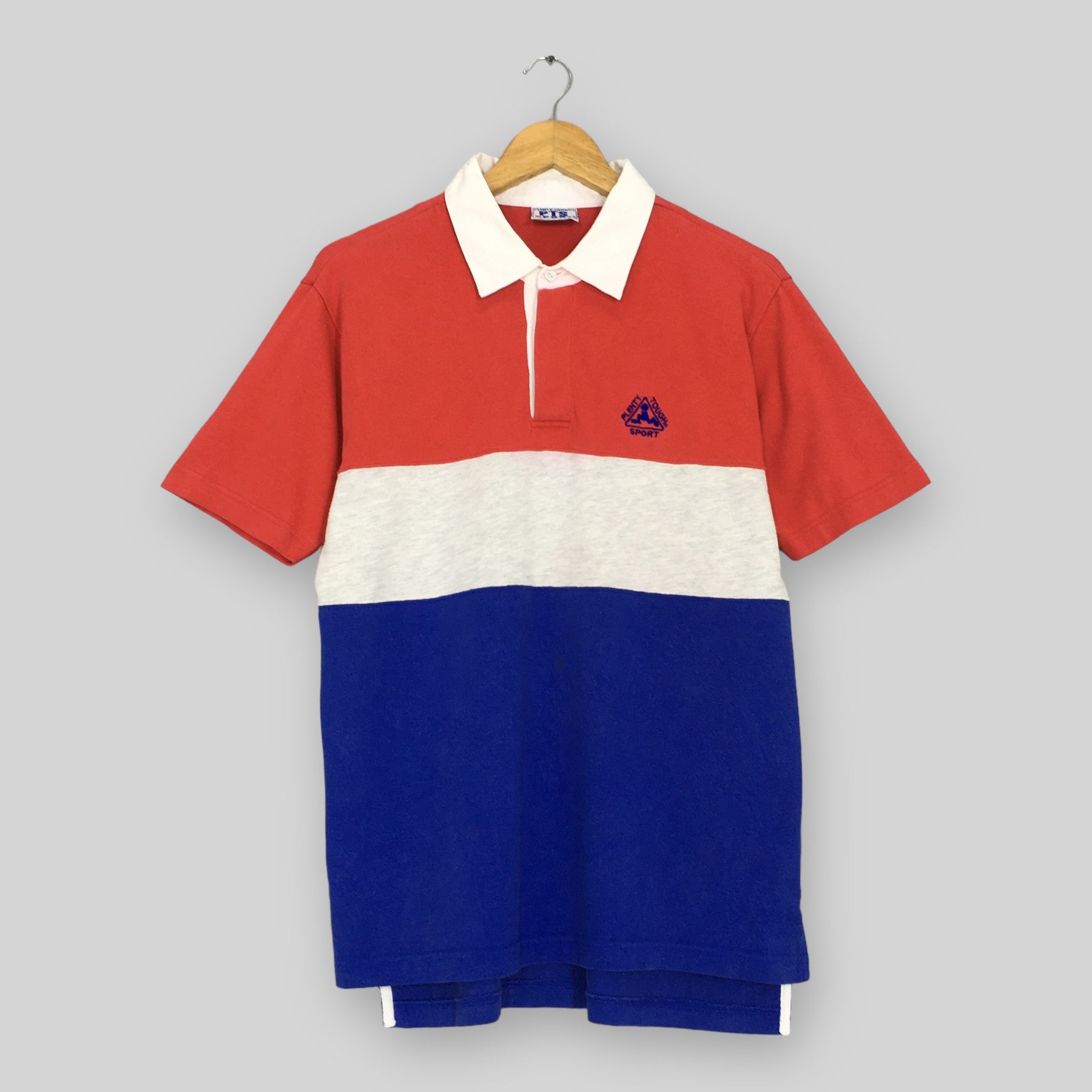 Other Vintage Plenty Tough Sport Rugby Shirt Medium Size US M / EU 48-50 / 2 - 1 Thumbnail