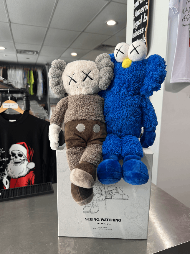 KAWS Seeing/Watching Companion Blue BFF Plush